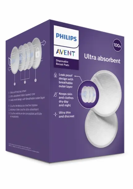 Philips Avent krūštura ieliktņi 100 gab., 254/13