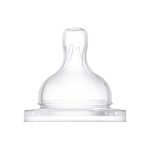 Philips Avent Pretkoliku barošanas pudeļu silikona knupīši, ātras plūsma, 6M+, 2 gab. 764/02 - Image 2