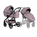 bērnu rati 2in1 Uno 5 Plus Leather 035 mauve kulba ar sporta dalu