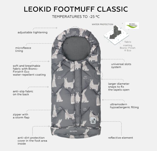 LeoKid ratu guļammaiss Classic
