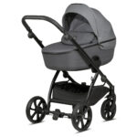 Bērnu rati 2in1 Uno 5 Plus Earth 022 Grey