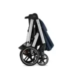 pastaigu rati cybex balios s lux ocean blue saliktā veidā