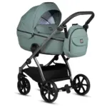 Bērnu rati 2in1 Uno 5 Plus Essential 143 Menta ar kulbiņu un somu
