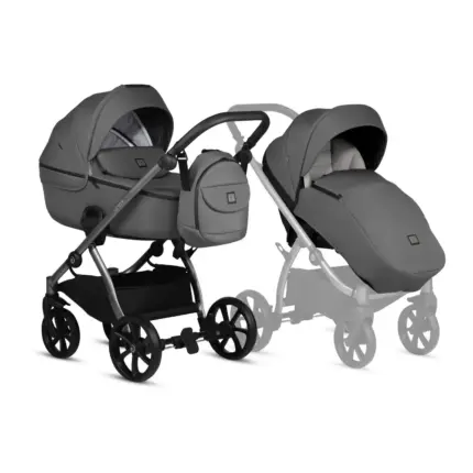 Bērnu rati 2in1 Uno 5 plus Essential 145 canella kulbiņa un sporta daļa