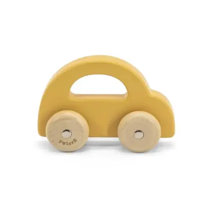 koka automašīna yellow kopskats