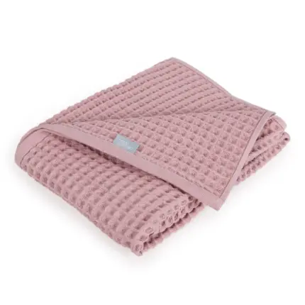 Plediņš Pink Waffle 90x90 cm, Ceba baby