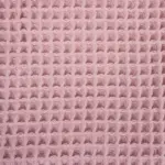 Pleds Pink Waffle 90x90 cm, Ceba baby
