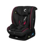 Autokrēsls Lionelo AART i-size 40-150 cm, Black carbon red