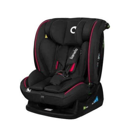 Autokrēsls Lionelo AART i-size 40-150 cm, Black carbon red