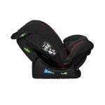 Autokrēsls bērniem Lionelo AART i-size 40-150cm, Black carbon red