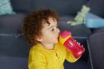 Philips Avent Krūzīte ar elastīgu salmiņu, 300 ml, 12M+, rozā