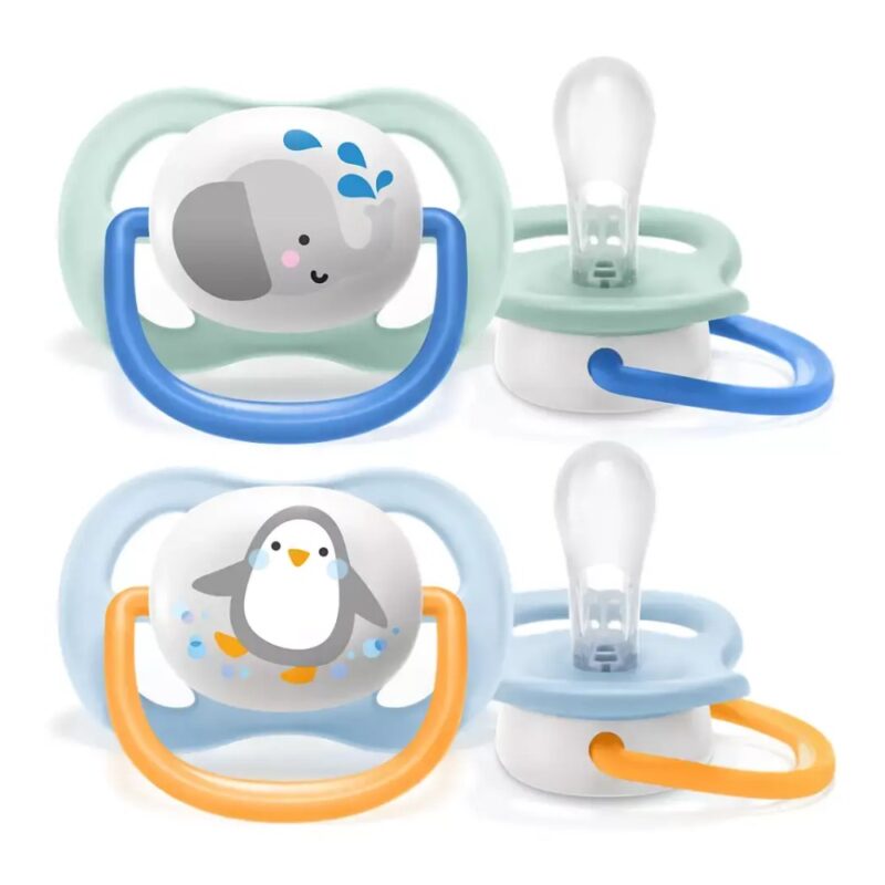 Philips Avent māneklītis Ultra Air Animals, 0-6M (2 gab), zēniem
