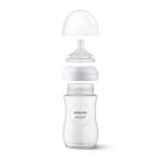 Philips Avent barošanas pudelīte Natural Response Giraffe 260 ml, lēnas plūsmas knupītis, 1m+