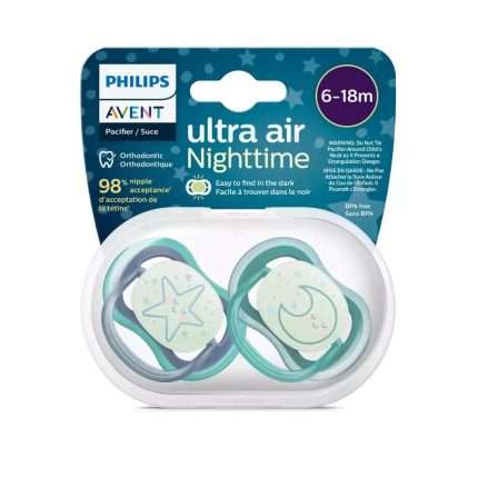 Philips Avent māneklītis Ultra Air Night, 6-18M, 2gab., zēniem, 376/13