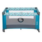 Bērnu ceļojumu gultiņa Lionelo STEFI, Green turquoise