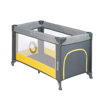 Ceļojuma gultiņa Lionelo STEFI, Yellow lemon