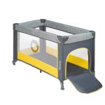Bērnu ceļojumu gultiņa Lionelo STEFI, Yellow lemon