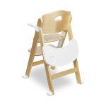 Barošanas krēsls Lionelo Floris, white natural
