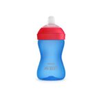 Philips Avent My Grippy mācību krūzīte ar mīkstu snīpi 300ml, 9M+, zila