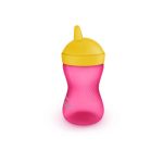 Philips Avent My Grippy mācību krūzīte ar cietu snīpi 300ml, 18M+, rozā