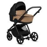 Bērnu rati 2in1 MIO 3 Plus LEATHER 180 Beige