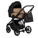 Bērnu rati 2in1 MIO 3 Plus LEATHER 180 Beige