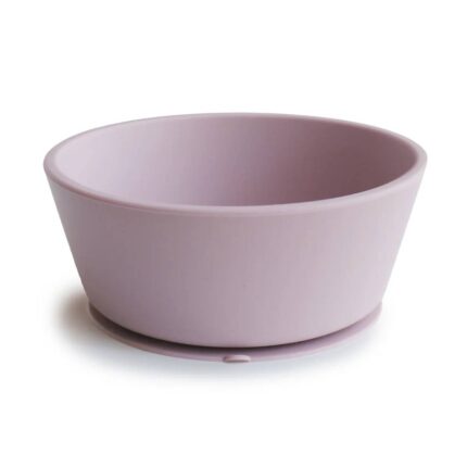 Silikona bļoda ar piesūcekni, MSB20008 Soft Lilac, Mushie