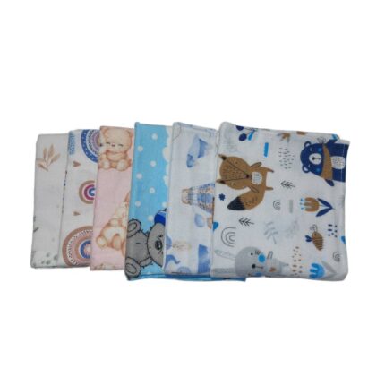flaneļa autiņš 70 × 80 cm, 100 % kokvilna, maigs un mitrumu uzsūcošs audums zīdaiņiem.