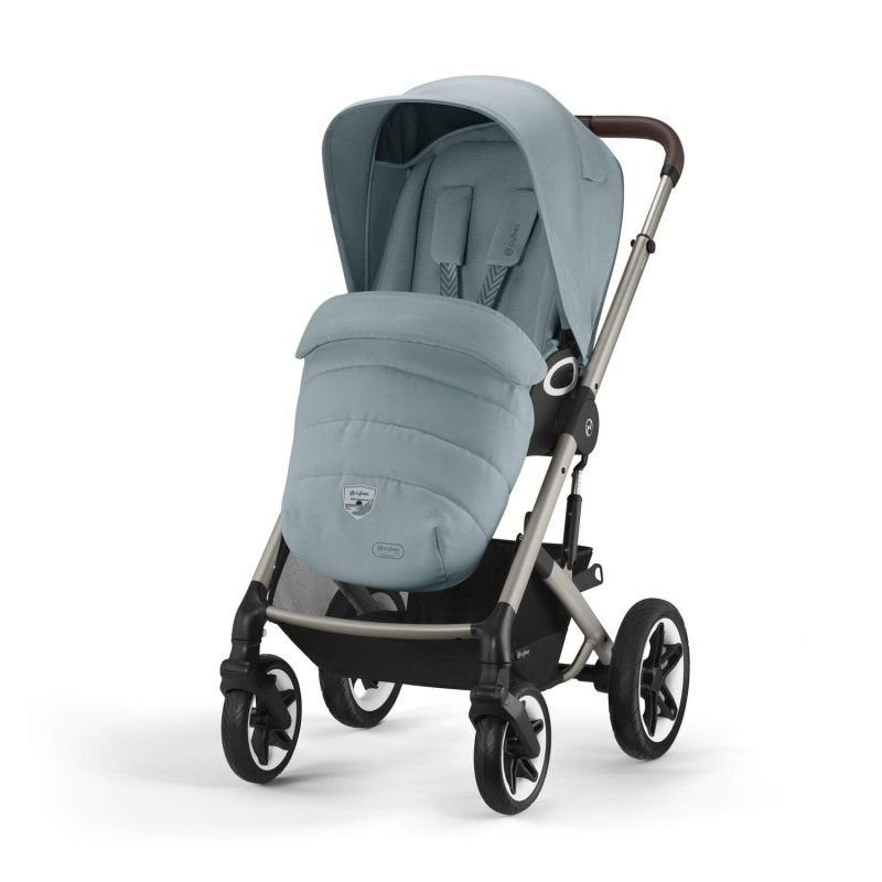 Pastaigu rati Cybex Talos S Lux Taupe Sky Blue