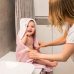 Bambusa dvielis ar kapuci, 343/04 Baby ono