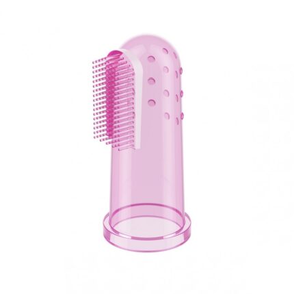 Zobu birste uzpirkstenis, 723/03 pink, Baby ono