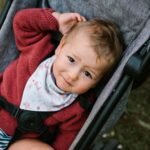 Kokvilnas priekšautiņu / lakatiņu komplekts 879/09, Baby ono