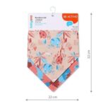 Kokvilnas priekšautiņu / lakatiņu komplekts 879/14, Baby ono