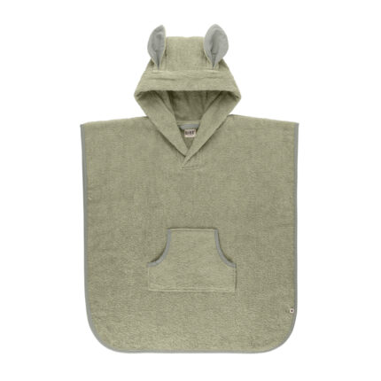 BIBS Kangaroo pončo, sage