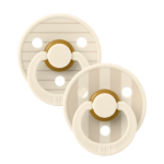 BIBS Studio apaļais knupītis Pin Ivory Vanilla mix