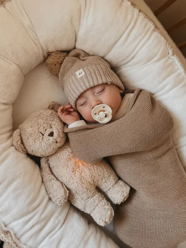 Rotaļlieta Moonie 2.0 Organic Humming Bear