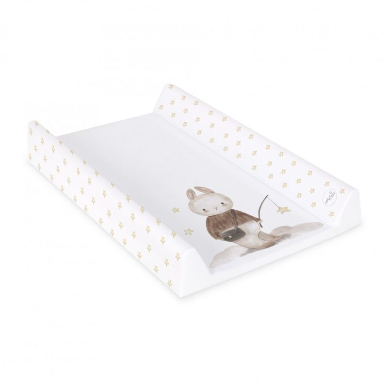 Pārtinamā virsma ar cieto pamatni 50 x 70 cm, Basic Rabbit, Ceba baby