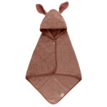 BIBS Kangaroo dvielis ar kapuci, woodchuck