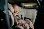 Autokrēsls Lionelo Harmony Isofix i-size 40-150cm, Green Olive leather