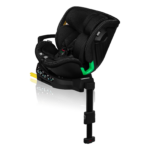 Autokrēsls Lionelo Harmony Isofix i-size 40-150cm, Black Carbon