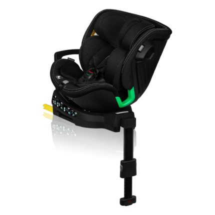 Autokrēsls Lionelo Harmony Isofix i-size 40-150cm, Black Carbon