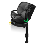 Autokrēsls Lionelo Harmony Isofix i-size 40-150cm, Grey Graphite leather