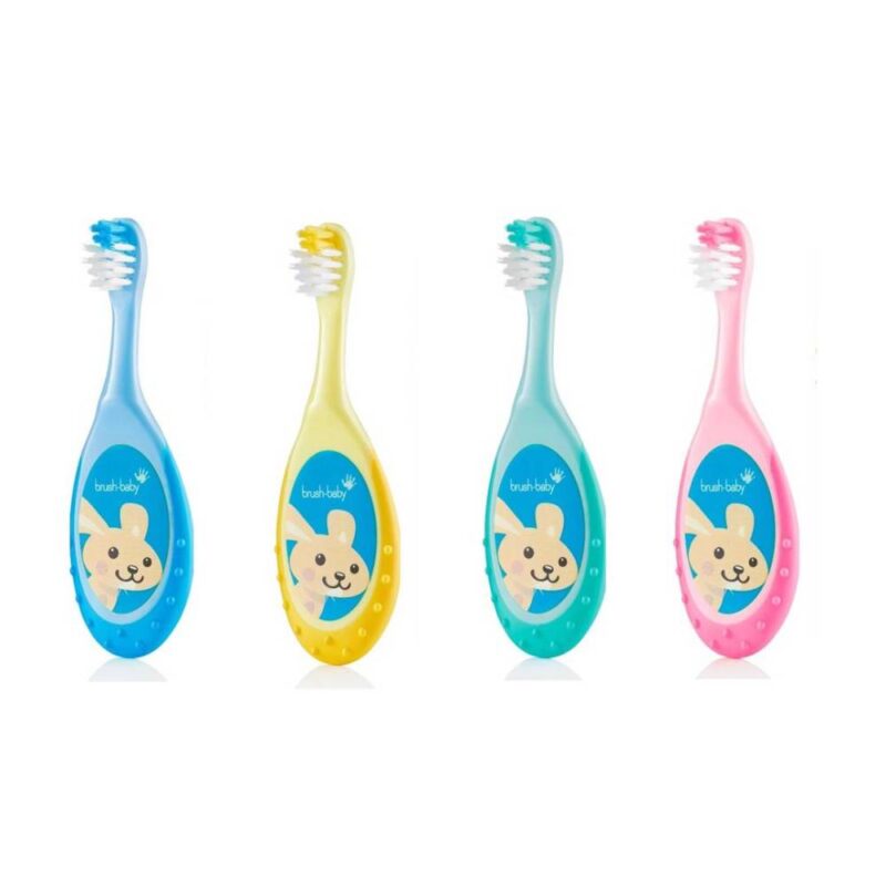 Flossbrush zobu birste bērniem 0-3 gadi, Brush-baby