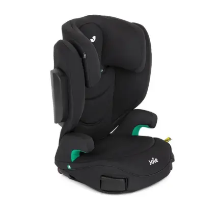 Joie i-Trillo FX bērnu autosēdeklis ar i-Size sertifikāciju, ISOFIX un sānu aizsardzības paneļiem – piemērots bērniem no 100 līdz 150 cm.