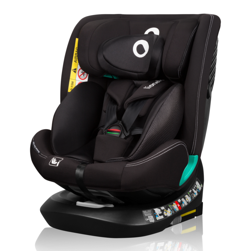 Autokrēsls Lionelo Bastiaan One i-size 40-150 cm, Black carbon