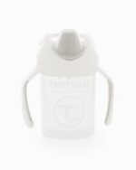Twistshake mācību krūze Mini 230ml 4M+ White
