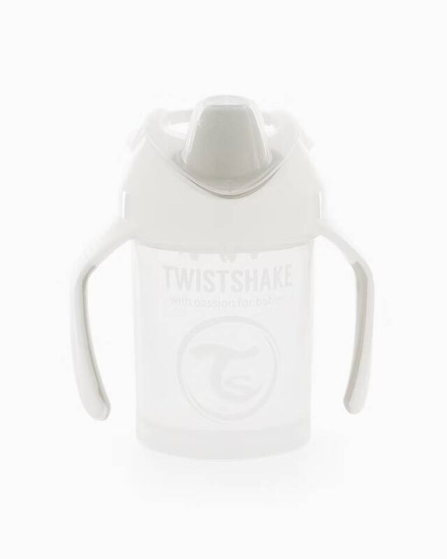 Twistshake mācību krūze Mini 230ml 4M+ White