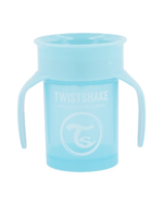 Twistshake mācību krūze 360, 6M+ Pastel Blue