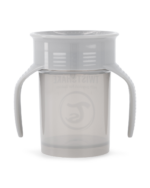 Twistshake mācību krūze 360, 6M+ Pastel Grey
