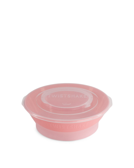 Twistshake Bļodiņa 6M+ Pastel Pink